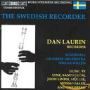 【中古】現代スウェーデンのリコーダー協奏曲 [Audio CD] ダン・ラウリン（Rec）; Sundsvall Co and ニクラス・ヴィレーン（指揮）スンスヴァル室内管弦楽団