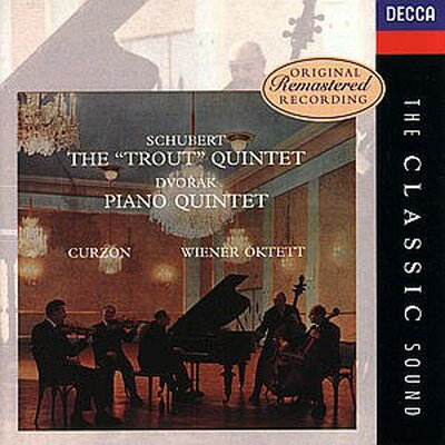 【中古】Schubert/Dvorak Piano Quint Audio CD Schubert Dvorak Curzon and Vienna Octet