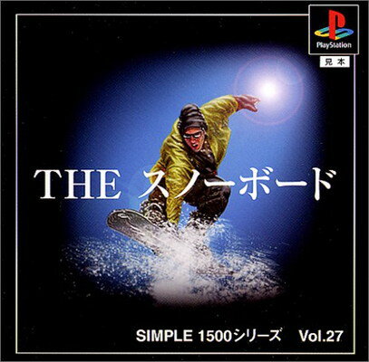 【中古】SIMPLE1500シリーズ Vol.27 THE スノーボード [video game]