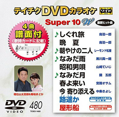 【中古】テイチクDVDカラオケ スーパー10W(480)