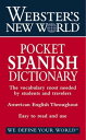 【中古】Webster 039 s New World Pocket Spanish Dictionary: English-Spanish Spanish-English