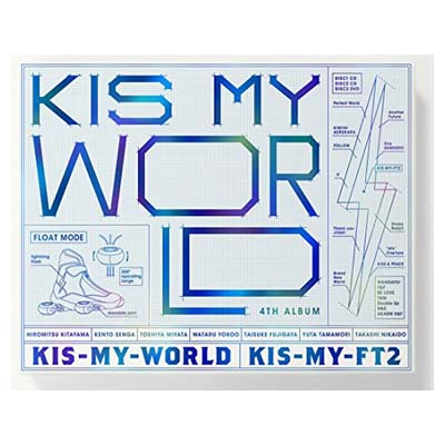【中古】KIS-MY-WORLD(初回生産限定盤A)(CD2枚 DVD)(LIVE CD盤)