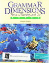 【中古】Grammar Dimensions: Form Meaning and Use/Book 3