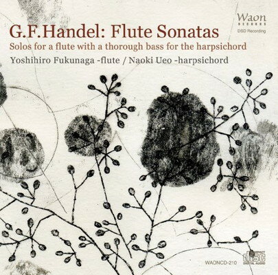 【中古】ヘンデル フルートソナタ集 (G.F.Handel: Flute Sonatas - Solos for a flute with a through bass for the harpsichord