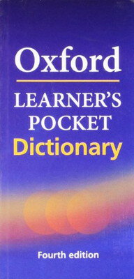 【中古】Oxford Oxford Learner 039 S Pocket English Dictionary: Student Book (Advanced) Paperback Jan 01, 2008