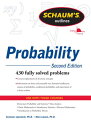 【中古】Probability: 430 Fully Solved Problems (Schaum's Outlines)