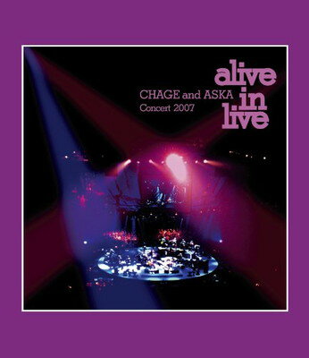 【中古】CHAGE and ASKA Concert 2007 alive in live [Blu-ray]