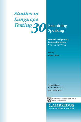 楽天ブックサプライ【中古】Examining Speaking: Research and Practice in Assessing Second Language Speaking （Studies in Language