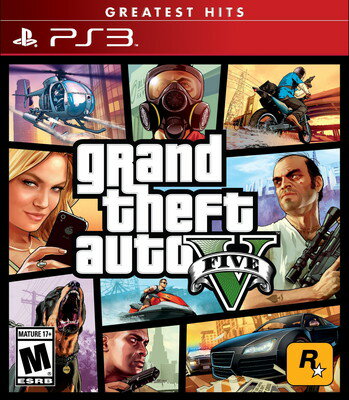 【中古】Grand Theft Auto V (輸入版:北米) - PS3