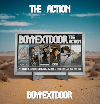 【中古】BOYNEXTDOOR [The Action] (Frame Ver.)（韓国盤）【正規輸入盤】