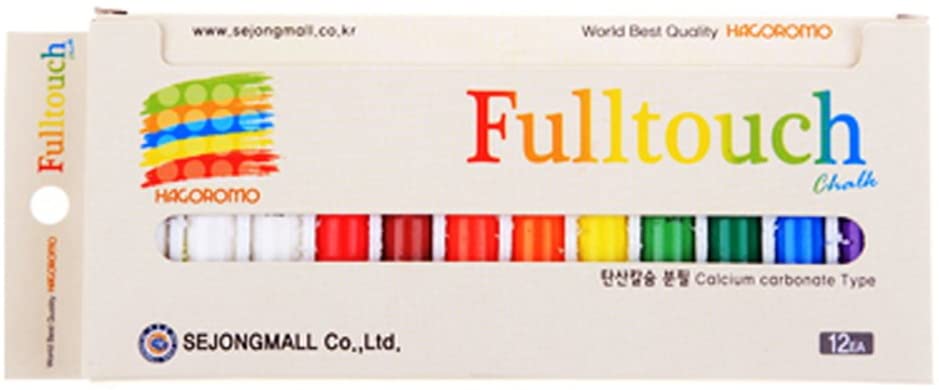 HAGOROMOۥե륿å硼10åȡ֡ġС㡢硢󥸡֡С12 (Fulltouch 10-color Mix Chalk 12pcs)/ 硼/ϥ/硼/ʸ˼