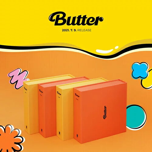 【BTS】Butter ★/【ポスターなし】アルバム/CD/防弾少年団/バンタン/【輸入盤】バージョンランダム 選択不可 SIN