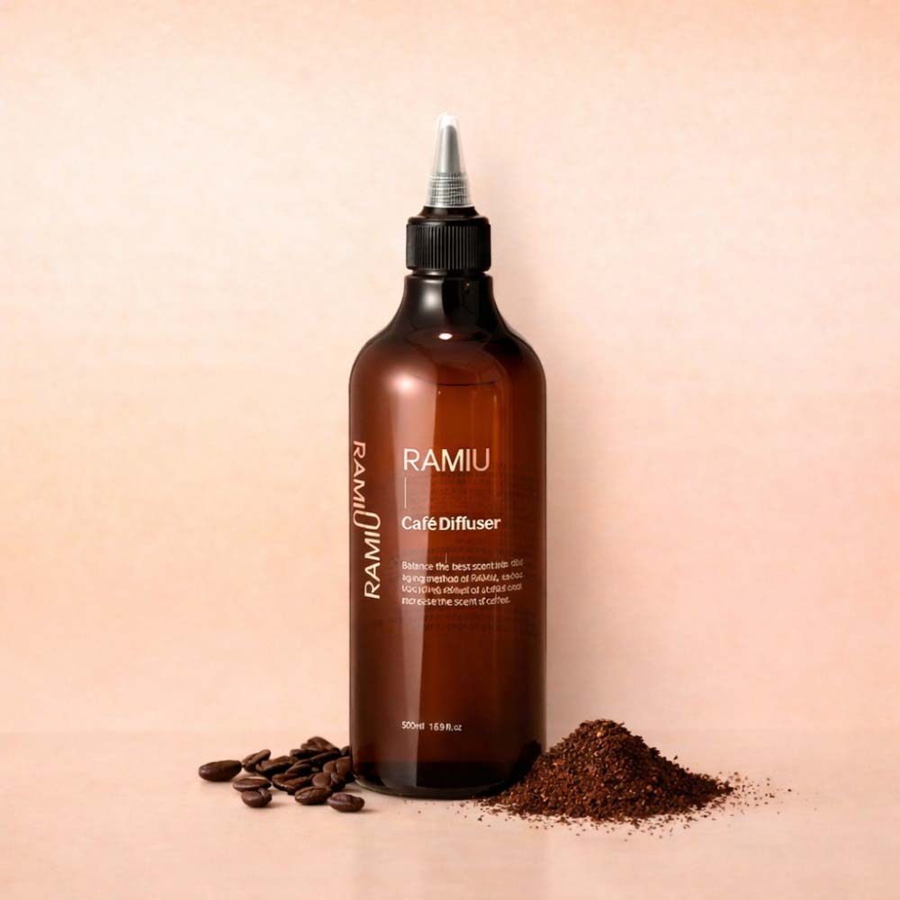カフェ ディフューザー詰替用/大容量500ml/Cafe Diffuser /アメリカーノ/ヘーゼルナッツ/カフェラテ/コーヒーキャンディ/優しい香り/豪華な/天然成分/カフェ ルームフレグランス 高級 ホテル コーヒーの香り 室内用 芳香剤/おすすめ/韓国　SIN