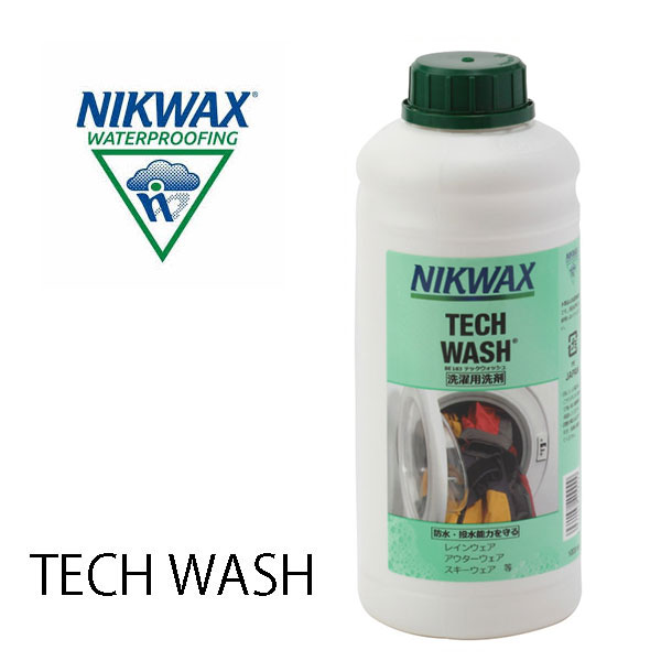 NIKWAX ニクワックス テックウォッシュ BE183 洗濯用洗剤 1L アウトドアウェア スキー スノーボード ウェアー TECH WASH