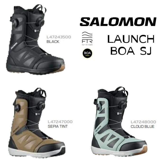 サロモン スノーボード ブーツ 23-24 SALOMON LAUNCH BOA SJ BOA ラウンチ ローンチ ボア L47243500 2024 日本正規品 予約