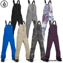 ボルコム ウェア キッズ ビブパンツ オーバーオール 23-24 VOLCOM BARKLEY INS BIB OVERALL I1252400 バークレー ジ...