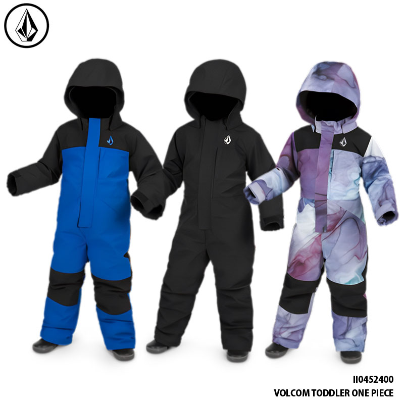 ボルコム ウェア つなぎ ワンピース 上下セット 23-24 VOLCOM TODDLER ONE PIECE II0452400 トドラー キッズ 子供用 幼児用 日本正規品