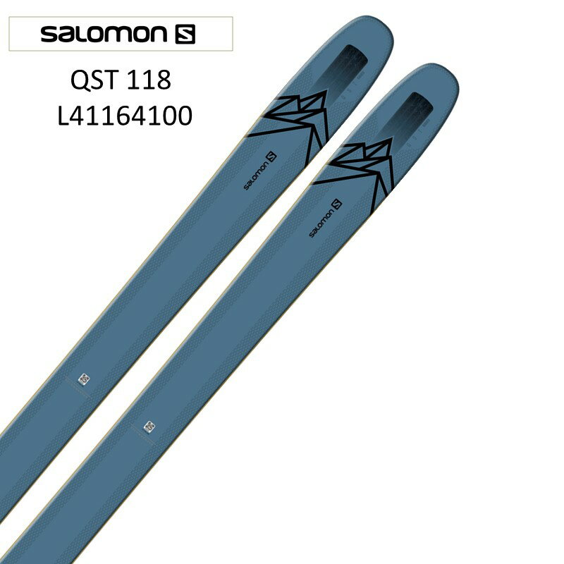 スキー板 サロモン キューエスティー 2021 SALOMON QST 118 パウダー ファット オールマウンテン スキー 型落ち アウトレット 日本正規品