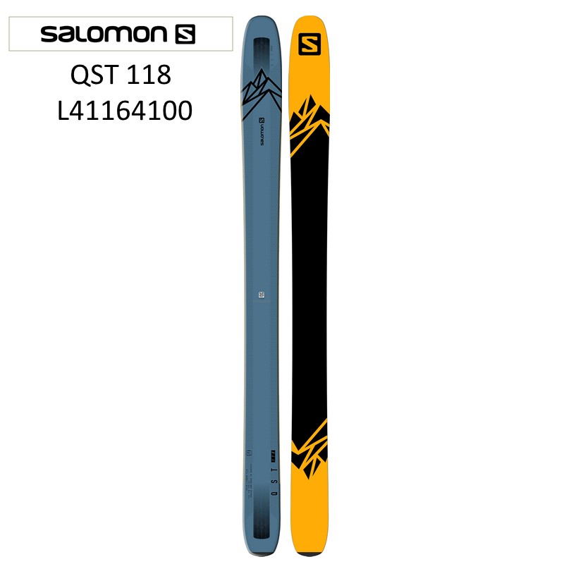 【9/4〜楽天スーパーSALE!最大P42倍】スキー板 サロモン キューエスティー 2021 SALOMON QST 118 パウダー ファット オールマウンテン スキー 型落ち アウトレット 日本正規品