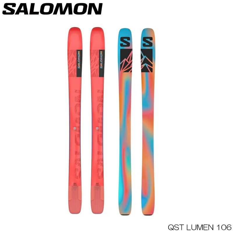25-26 SALOMON サロモン レディース スキー板 QST STELLA 106 キューエスティ オールマウンテン 2025 日本正規品