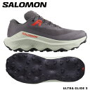 【エントリーでP10倍!!お買い物マラソン7/19 20時〜】トレイルランニングシューズ メンズ サロモン SALOMON ULTRA GLIDE 3 L477...
