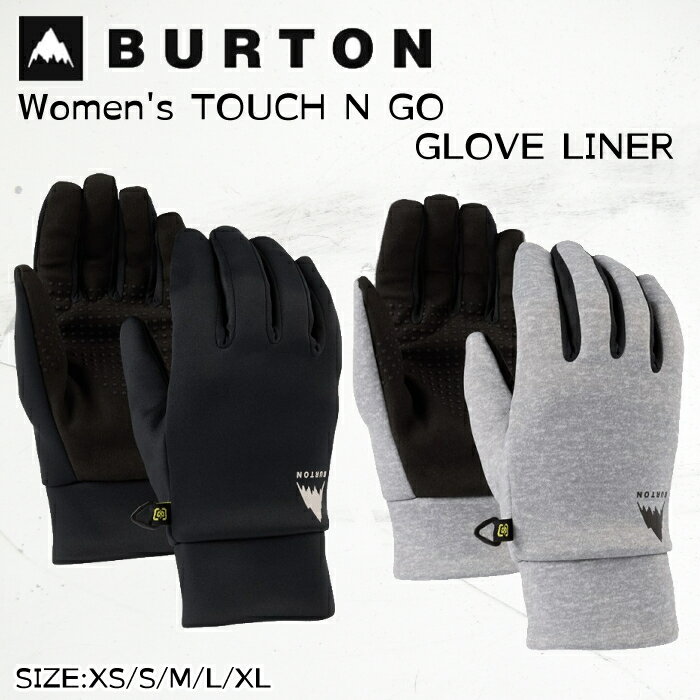 【ブランド】BURTON(バートン) 【アイテム】Women's TOUCH N GO GLOVE LINER 【カラー】TRUE-BLACK/GRAY-HEATHER 【サイズ】XS/S/M/L/XL 【Fabric】 Burton のオールシーズン グローブとミトンの下に滑り込ませて暖かさを高めたり、 単独で着用して指先でタッチスクリーンを完全にコントロールしたりできます。 ドライライド サーメックス フリース DRYRIDE Thermex フリース シェルは通気性、防水性、速乾性に優れています。 Screen Grab? 手のひらには合成スエードが組み込まれており、 磨耗せず、完全なタッチスクリーン制御を提供します。 手のひらの滑りにくいシリコン素材により、どんなツールを掴んでもしっかりとグリップできます。 起毛マイクロファイバーの固定裏地が手から湿気を逃がします。 人間工学に基づいた事前に湾曲したフィット感 Dリングとフック bluesign?素材は、人々と地球への影響を最小限に抑えるプロセスで責任を持って作られています。 画像とお届けする商品は、デザイン・カラーが多少異なる場合もございます。 在庫は十分に確保しておりますが、店舗と在庫を共有しているためご購入のタイミングによっては売り切れの場合もございます。 その場合は、代替またはキャンセルのご連絡を致します。 当店の商品は実店舗でのディスプレイ商品を含みます。 そのため、化粧箱や商品等にキズや汚れ等がある場合がございますが、商品の使用に支障がない場合を除き不良品とはなりませんので、予めご了承願います。 メーカー希望小売価格はメーカーサイトに基づいて掲載しています