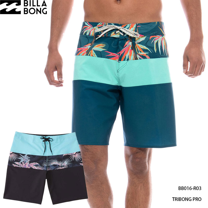 ビラボン サーフトランクス サーフパンツ 水着 海パン メンズ スイムウエア ボードショーツ BILLABONG TRIBONG PRO NVY NGT BB016-R03 男性用のサムネイル