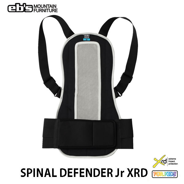 スノーボード プロテクター 子供用 脊椎保護 背中 キッズ エビス eb's Defender ディフェンダー XRD スパイナル Jr 話題の行列  ジュニア 2022 Spinal