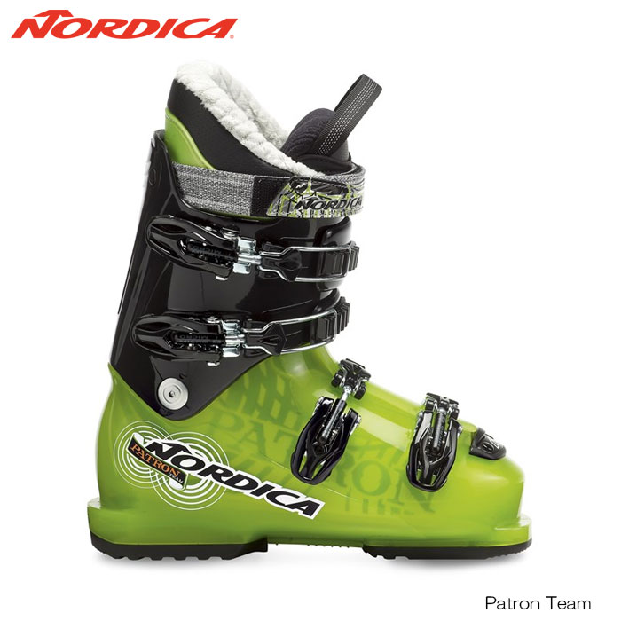 【処分セール】スキーブーツ キッズ ジュニア NORDICA ノルディカ パトロン チーム Patron Team こども用 4バックル 日本正規品