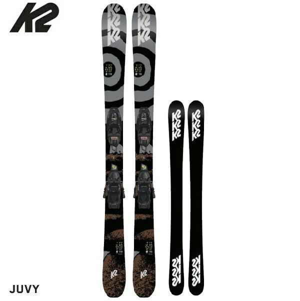 ケーツー スキー板 キッズ 22-23 K2 JUVY FDT4.5 ジュビー ジュニア 子供用 スキー ビンディング 金具 セット ツインチップ