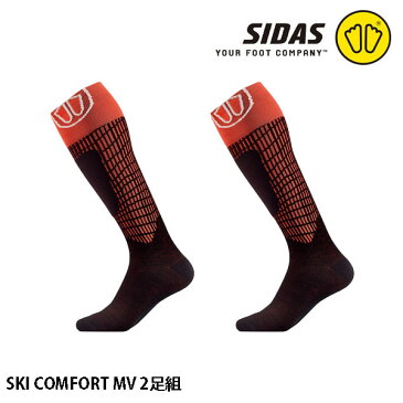 【9/4〜楽天スーパーSALE!最大P42倍】スノーボード スキー ソックス 靴下 コンフォート ソックス 2足組 セット SIDAS SKI COMFORT SOCKS SIDAS SKI COMFORT SOCKS インナー ユニセックス 316422203