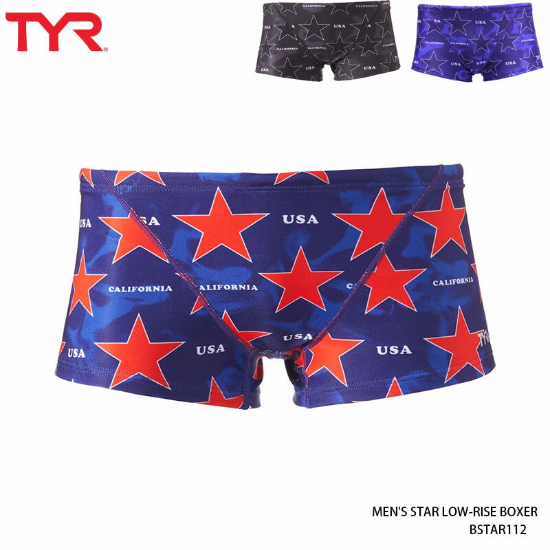 ティア 水着 メンズ スイムウエア ショートボックス TYR 競泳練習用 STAR LOW-RISE BOXER 男性用 プール