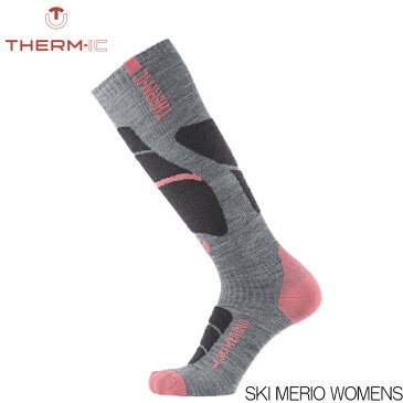 【9/4〜楽天スーパーSALE!最大P42倍】スキーソックス レディース サーミック THERM-IC スキーメリノ ウーメン SKI MERINO WOMENS スノーボードソックス T25-2200-002 日本正規品