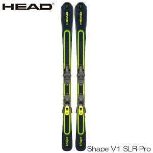 【2/24(金)1:59までエントリでP最大44倍】スキー板 メンズ レディース ショートスキー ファンスキー 22-23 HEAD ヘッド Shape V1 SLR Pro + SLR 9.0 GW