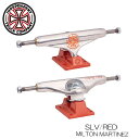 スケボー スケボー スケートボード トラック 2個セット インディペンデント ST11 159 Std INDEPENDENT MILTON MARTINEZ TRUCK SET ストリート カーブ SLV/RED