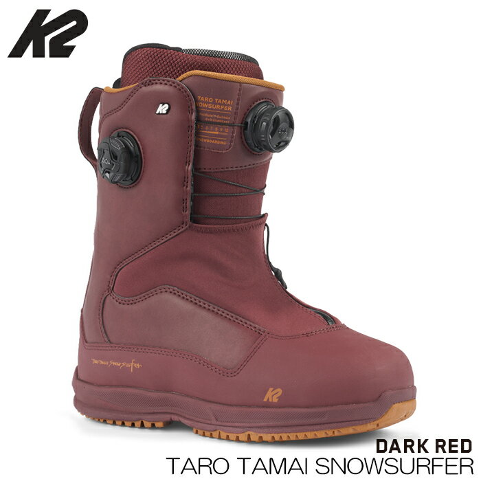  1 9 20`P5{~}\ P[c[ Xm[{[h u[c 23-24 K2 TT TARO TAMAI SNOWSURFER ^E^}C Xm[T[t@[ʈ䑾Y DARK RED 2024 {Ki