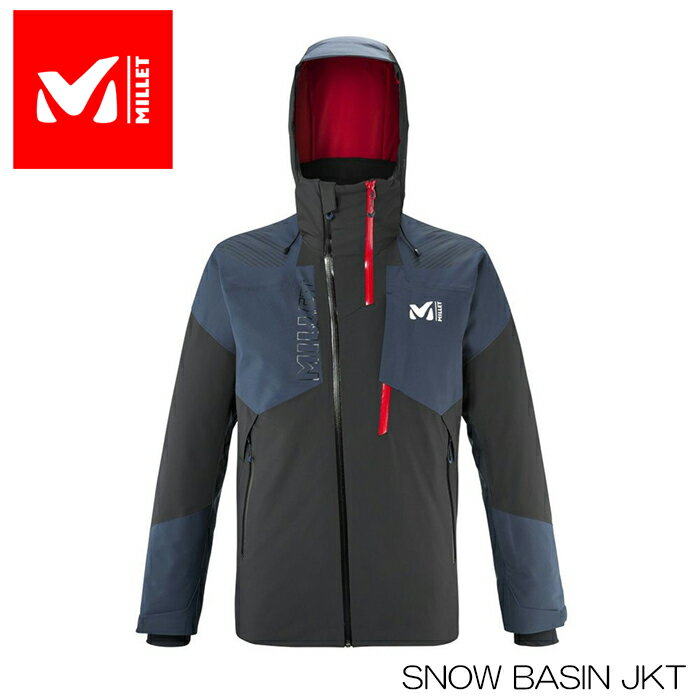 【5/9 20時～P5-10倍お買い物マラソン】ミレー ウェア ジャケット 23-24 MILLET SNOW BASIN JKT スノーべーシン スキージャケット 日本正規品