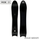 【4/14 20時～P5倍!お買い物マラソン】ライド スノーボード 板 23-24 RIDE PEACE SEEKER ピースシーカー キャンバー メンズ スノボ 2024 日本正規品