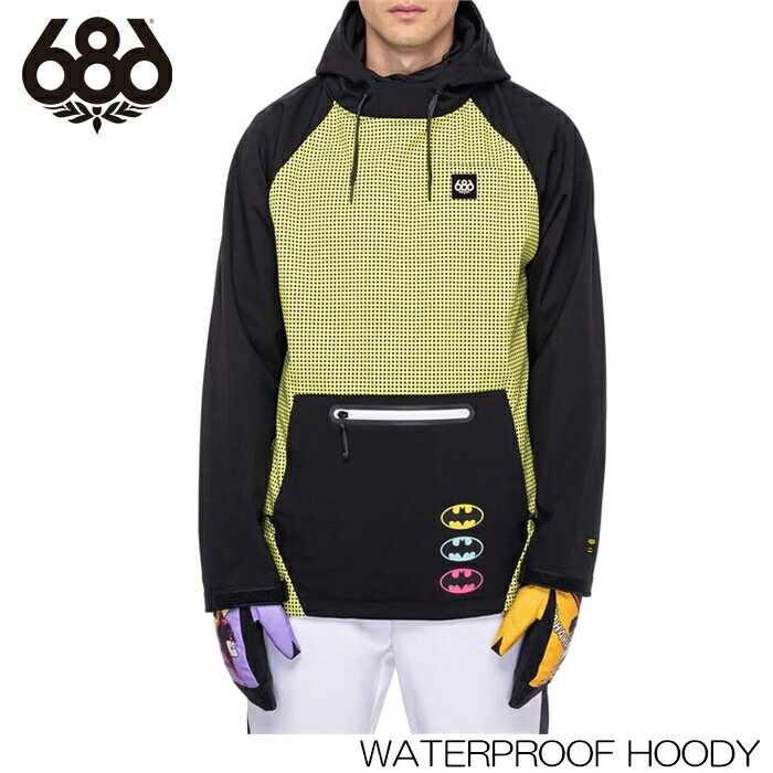 【ブランド】686 【アイテム】Waterproof Hoody 【製品番号】M2WCS03 【カラー】BATMAN COMIC 【サイズ】S-XL 【Fabric】 1992年カリフォルニア州はロサンゼルスでオーナー兼デザイナーであるマイ...