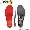 インソール SIDAS シダス WINTER + SLIM ウィンタープラス スリム ウィンター プラス スリム スキーブーツ用インソール ラスト幅92-100...