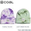 コール ニット帽 23-24 COAL THE UNIFORM MID ザ ユニフォーム ミッド メンズ レディース スノーボード スノボ スキー ビーニー 日...