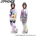 【4/24 20時～P5倍お買い物マラソン】スキー キッズ ジュニア レーススーツ 競技 スパイダー 23-24 SPYDER PERFORMANCE GS RACE SUIT こども用 レーシングワンピー