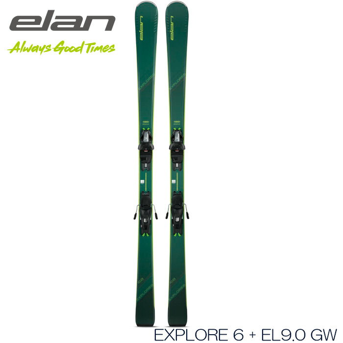 5 9 20時 P5-10倍お買い物マラソン スキー板 メンズ レディース エラン 23-24 elan エクスプローラー EXPLORE 6 トップロッカー オールラウンド 