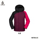 【ブランド】VOLCOM（ボルコム） 【アイテム】WESTERLIES INS JACKET 【製品番号】N0452101 【サイズ】 年齢: S/8 M/10-12 才 体重: S/25-31 M/32-39 kg 【Fabric】 防水性/通気性の評価：10,000mm /10,000gm V-サイエンス2層 標準フィット 160 / 80g低ロフト断熱材 タフタの裏地 ZipTechジャケットとパンツのインターフェース Grow-Tech ヘルメット対応フード 内部弾性フードゲートル スーパースエードチンガード 調節可能なパウダースカート 起毛トリコット裏地付きハンドウォーマーポケット ポケットアクセスヘムシンチ スペシャルティチケットリング リーシュ付きパスポケット 【VOLCOM HISTORY】 1991年の大雪の降った3月、リチャード・ウールコットとタッカー・ホールの2人は、その後の人生を大きく変えてしまうことになるスノーボードトリップに出かけることになった。 タッカーは仕事をクビになったばかりだったが、それがネイサン・フレッチャーとマーク・ガブリエルのいるタホへの、恒例になっていたトリップを中止する理由には特にならなかった。 2人が4日間のパウダースノーを味わった後、リチャードは仕事先に電話をし、大雪を理由に欠勤願いを届け出た。 結果、2人は1週間以上にわたって毎日積もる2フィートのパウダーをたっぷりと堪能し、帰途についた。 2人にとっては初めてのパウダー体験であり、そのトリップの過程で体の内に湧いてきた「新しい欲求」が収まることはなかった。 2週間後、リチャードは仕事を辞めた。休養とスノーボードと向き合う時間が少し必要だった。 この時、タッカーとトリップの最中に話し合った構想はまだ具体化していなかったが、春になってついに2人は、ライディングスポーツ（スノーボード・スケートボード・サーフィン）を軸にした、 クロージングカンパニーの創業を決意した。 初期投資はリチャードの父から借りた5000ドル。 最初にブランドネームが決まり、〈STONE〉をモチーフにしたロゴが出来た。そしてボルコムが始まった。 ボルコムが体現する精神には、当時の若者たちの気分を象徴する ”Youth Against Establishment”（権威に対抗する若者達）を掲げ、若い世代のクリエイティビティーを支持する姿勢を強く打ち出した。 LA暴動や湾岸戦争が起き、スノーボードやスケートボードが斜陽に見られていた時代を背景に、ボルコムは権威による支配に屈しない集団として立ち上がった。 社会には「変化」が求められていた。リチャードとタッカーの2人は、ありとあらゆるライダーたちと、文字通り「ノリまくる」旅をしながら世界中を周った。 ビジネスの規模は最小だった。 本社はニューポートビーチのリチャードの、そしてセールスはハンティントンビーチにあるタッカーの、お互いの自宅ベッドルームに置いた。 服作りについて知っていることは何もなかったが、一切関係なかった。自分たちの信念と創造力にすべてを懸けることが重要だった。最初の年の売上は2600ドル。 ボルコムの冒険はそこから始まり、”VOLCOM STONE”はゆっくりと、世界中に浸透していった。 今では会社としても成熟したが、精神は創業時からひとつも変わっていない。 VOLCOMはアート、音楽、映像、アスリート、そしてウェアアート、音楽、映像、アスリート そして ウェアにいつもその創造性を宿している。 画像とお届けする商品は、デザイン・カラーが多少異なる場合もございます。 在庫は十分に確保しておりますが、店舗と在庫を共有しているためご購入のタイミングによっては売り切れの場合もございます。 その場合は、代替またはキャンセルのご連絡を致します。 当店の商品は実店舗でのディスプレイ商品を含みます。 そのため、化粧箱等にキズや汚れ等がある場合がございますが、商品の使用に支障がない場合を除き不良品とはなりませんので、予めご了承願います。メーカー希望小売価格はメーカーサイトに基づいて掲載しています