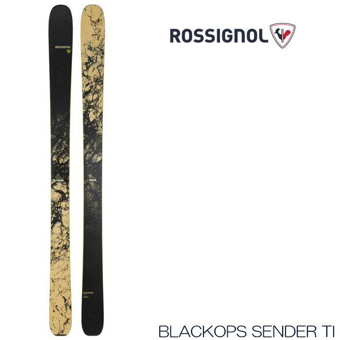 スキー 板 ロシニョール 2021 ROSSIGNOL ブラックオップス センダー BLACKOPS SENDER Ti フリーライド パウダー 型落ち アウトレット 日本正規品