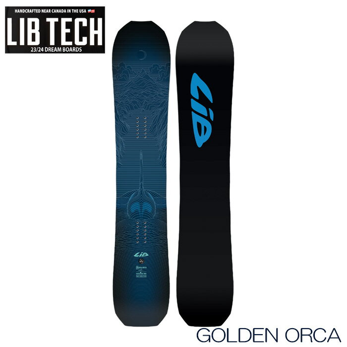 スノーボード 板 23-24 LIBTECH リブテック T.Rice Golden Orca トラビスライス ゴールデンオルカ トラビスライス 日本正規品