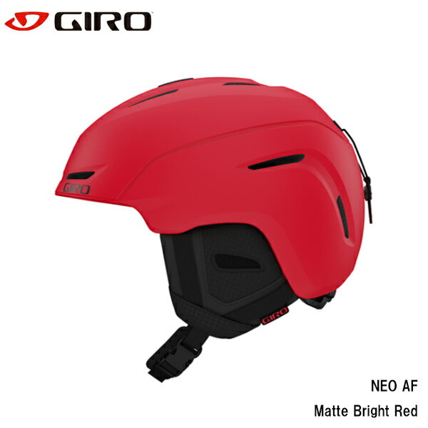 ヘルメット ジロ 22-23 GIRO NEO AF Matte Bright Red ネオ アジアンフィット スキー スノーボード ヘルメット 日本正規品