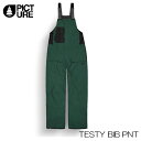 ピクチャー オーガニック メンズ ウェア ビブパンツ 24-25 PICTURE ORGANIC CLOTHING TESTY BIB PANTS スキー スノ...