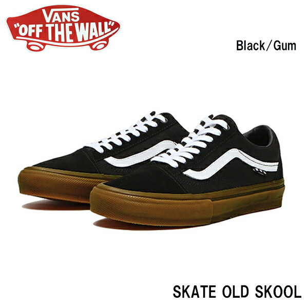 【ショップ買いまわり 8/19 20時〜エントリーで最大P39倍】バンズ スケート オールドスクール VANS SKATE OLD SKOOL BLACK/GUM VN0A5FCBB9M スケートシューズ ストリート SK8 ガムソール 日本正規品