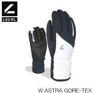 スノーボード スキー グローブ レディース LEVEL レベル アストラ ゴアテックス ASTRA GORE-TEX 5本指 送料無料